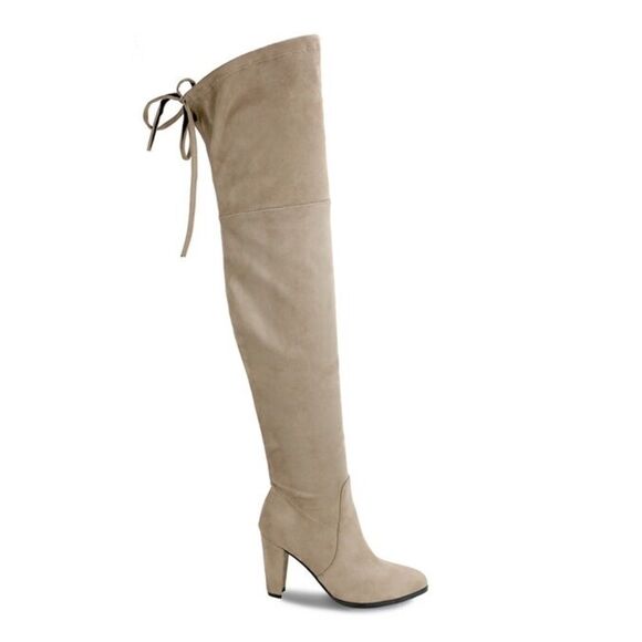 OLIVIA MILLER ROOSEVELT OVER THE KNEE BOOTS SZ 8 - Picture 2 of 13